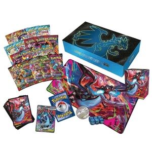 New & Sealed Pokémon TCG: Mega Charizard X ex Ultra-Premium Collection